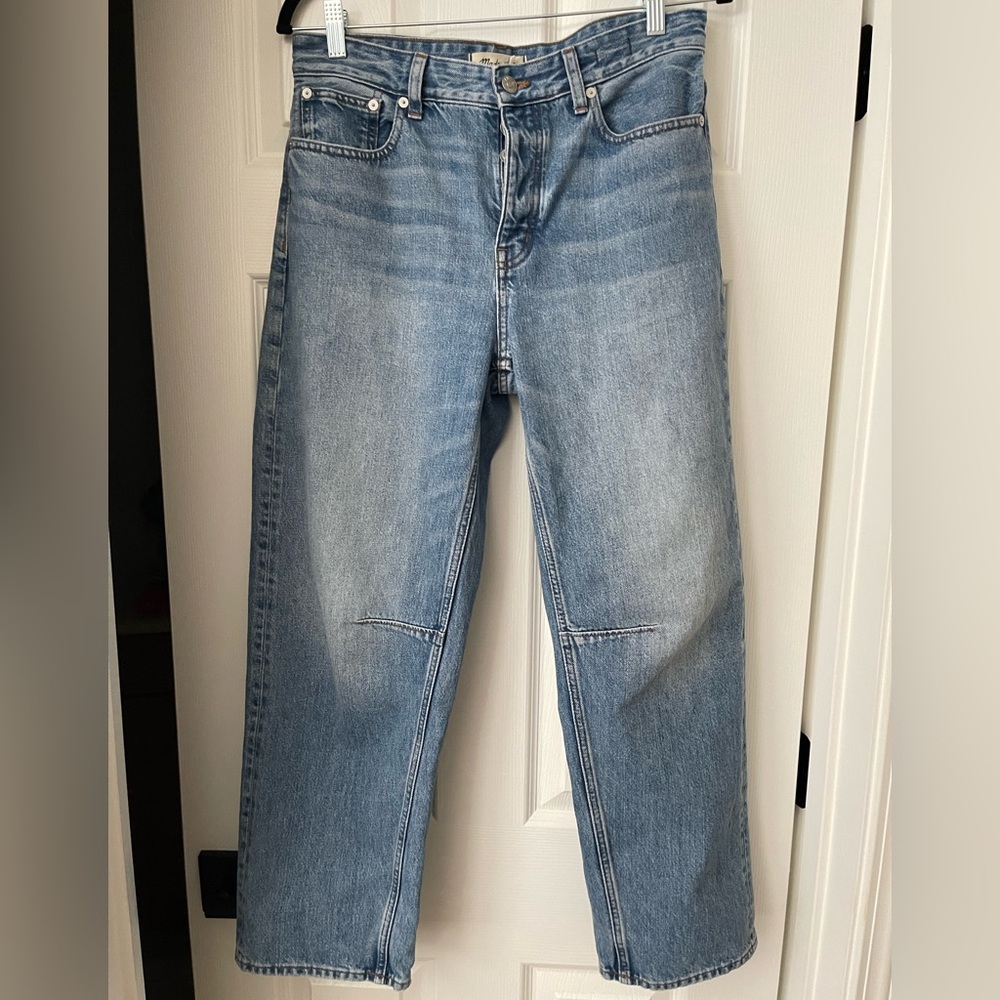 Madewell The Darted Barrel-Leg Jean